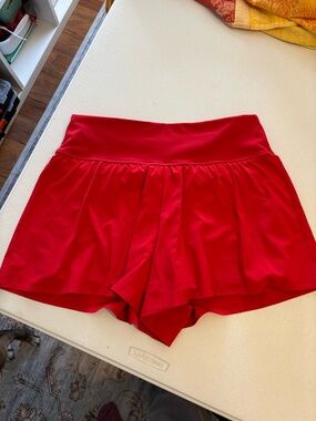 all in motion Red Athletic Shorts
